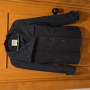Thread & Supply Dark Gray Pea Coat